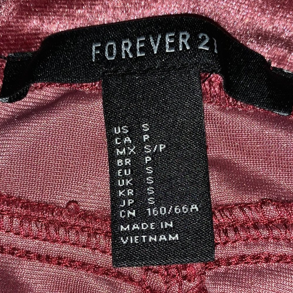Forever 21 Velvet Mini Skirt - Picture 8 of 8